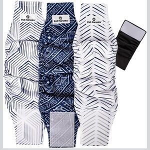 Dog Diapers - Washable, reusable, adjustable, super absorbent - Size Medium